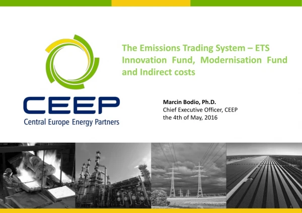 The  Emissions Trading System – ETS Innovation Fund, Modernisation Fund and Indirect costs