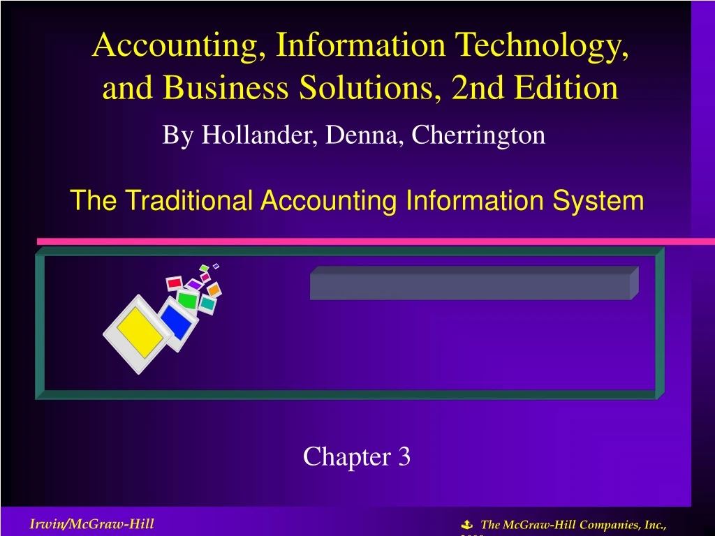 the traditional accounting information system