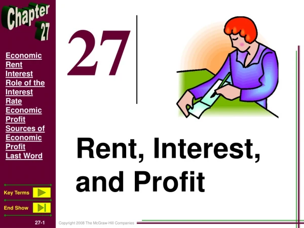 Rent, Interest, and Profit