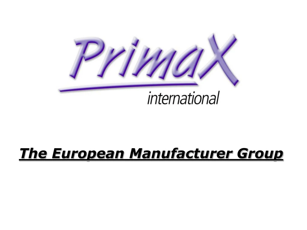 the european manufacturer group