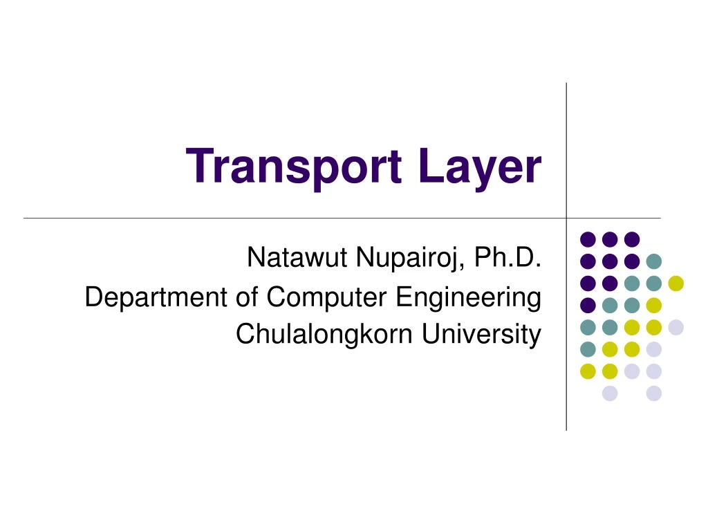 transport layer