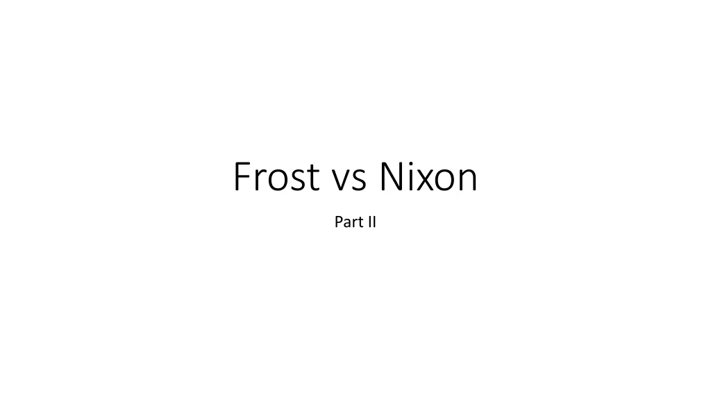 frost vs nixon
