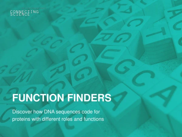 Function finders