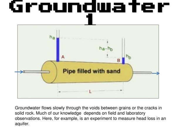 Groundwater 1