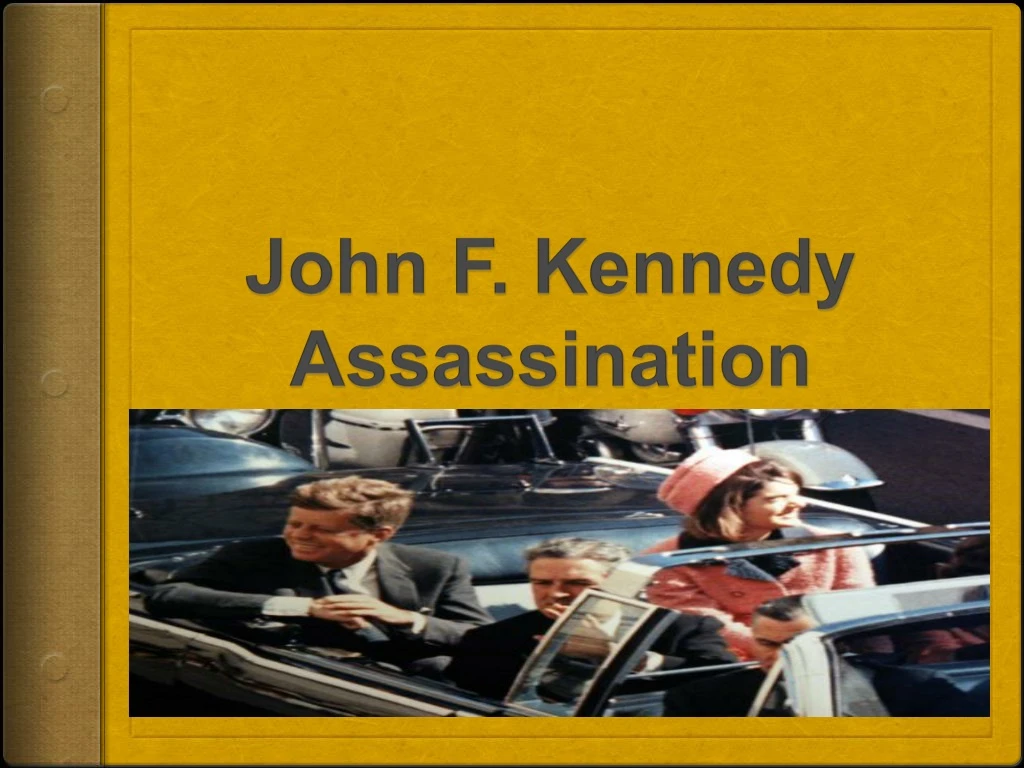 john f kennedy assassination