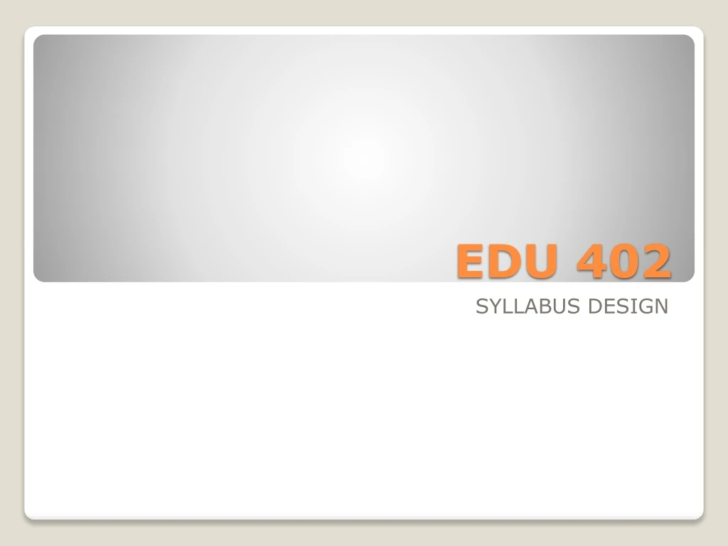 edu 402