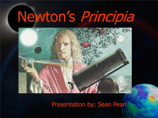 Newton’s  Principia