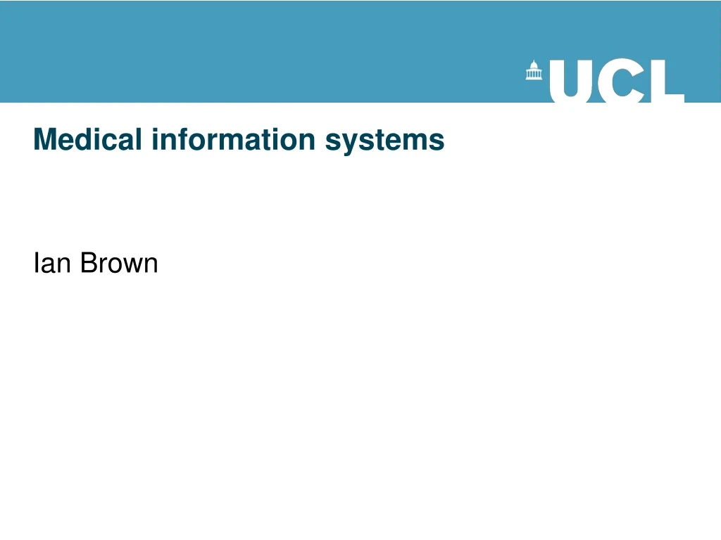 medical information systems