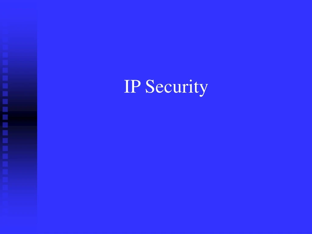 ip security