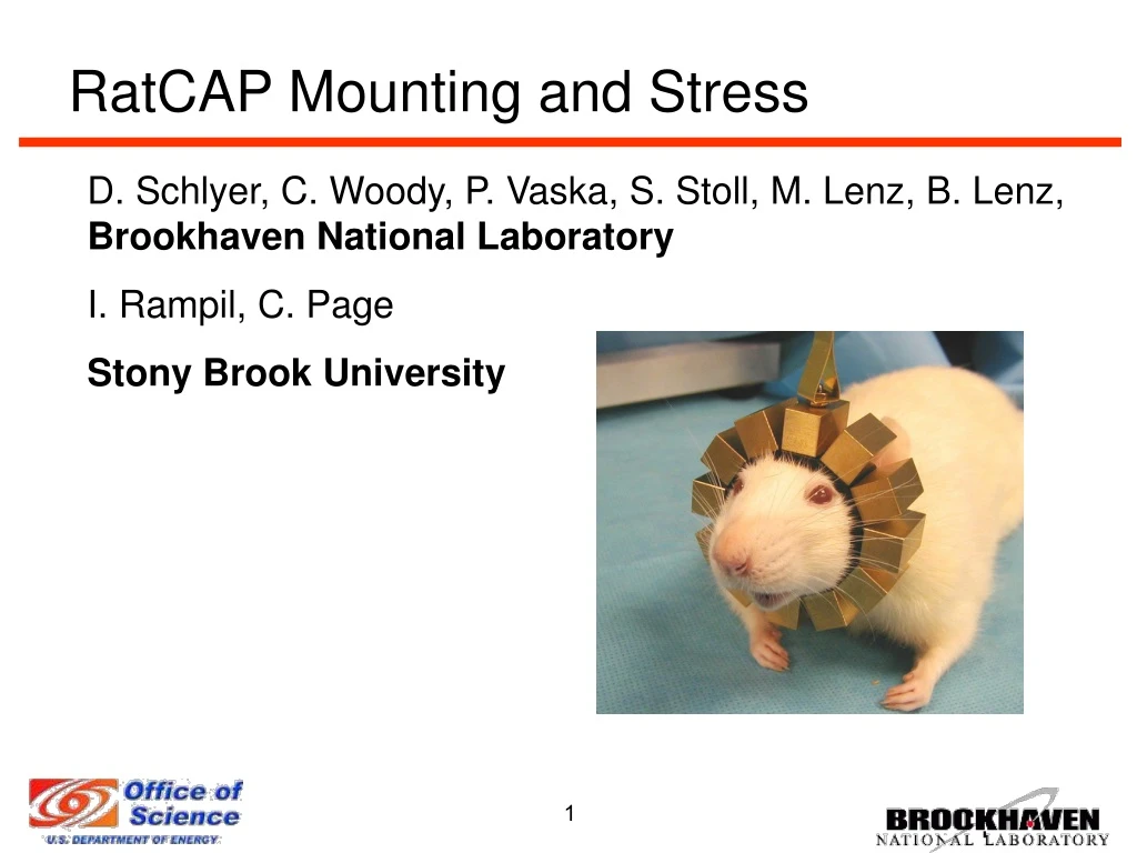 ratcap mounting and stress