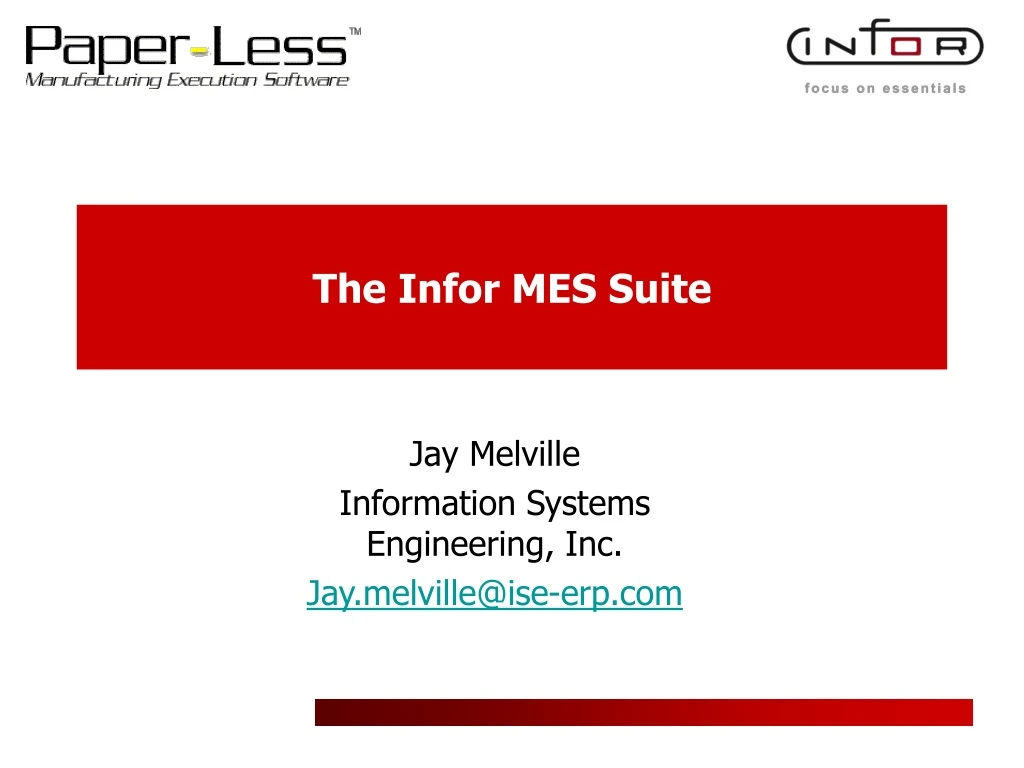 the infor mes suite