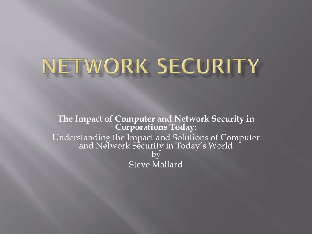 network security