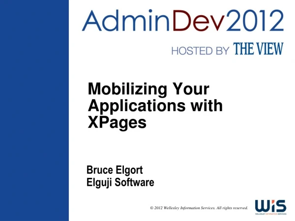 Mobilizing Your Applications with XPages