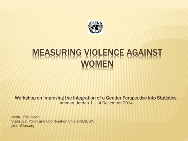 Measuring Violence Against Women