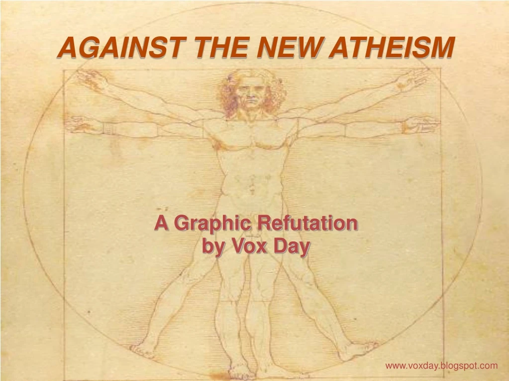 a graphic refutation by vox day