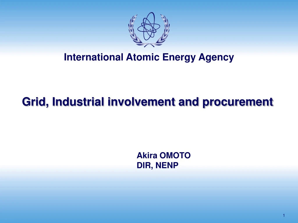 grid industrial involvement and procurement