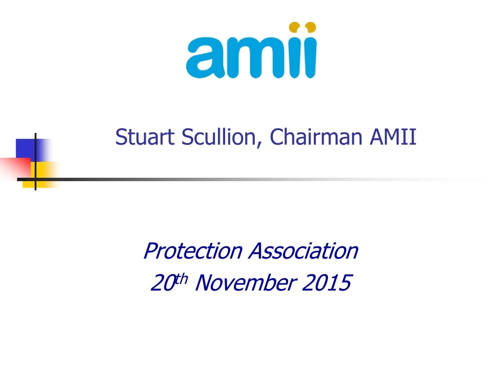 stuart scullion chairman amii