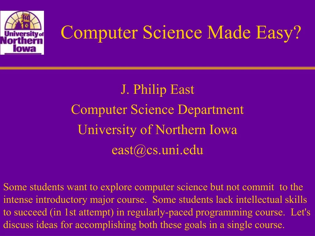 computer science made easy