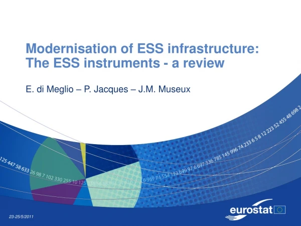 Modernisation of ESS infrastructure: The ESS instruments - a review