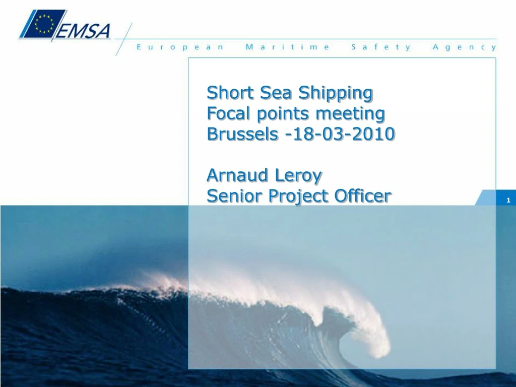short sea shipping focal points meeting brussels