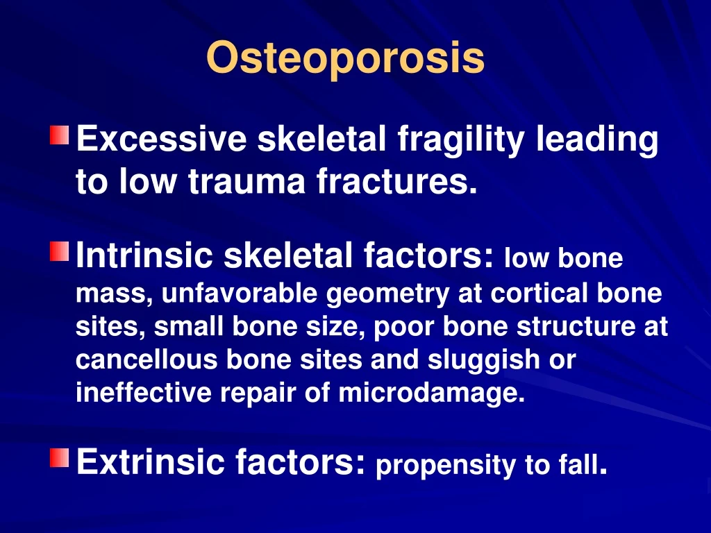 osteoporosis