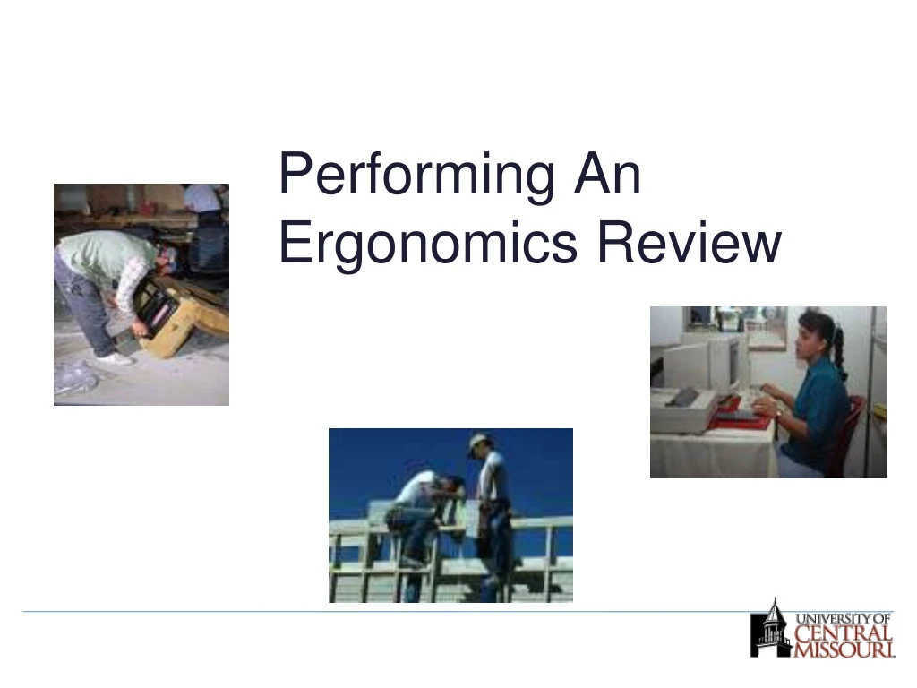 performing an ergonomics review