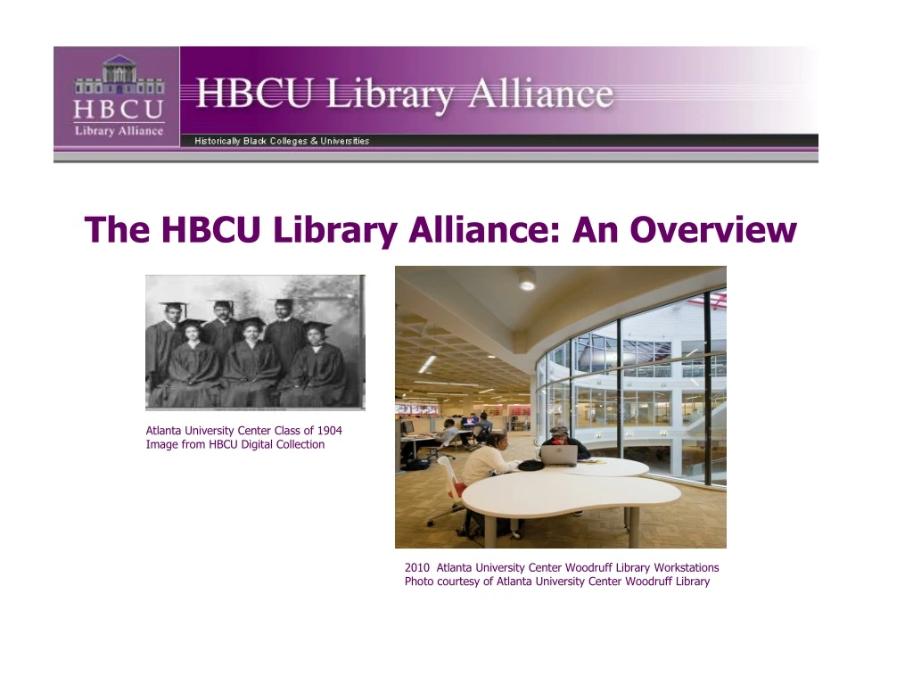 the hbcu library alliance an overview