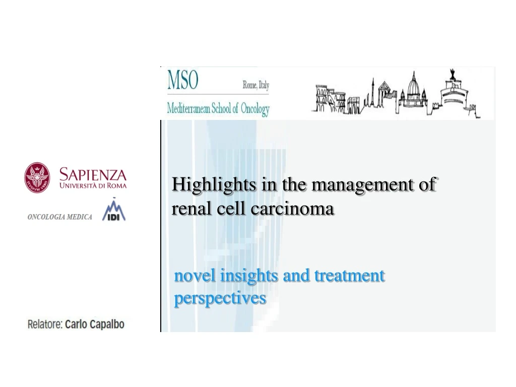 highlights in the management of renal cell
