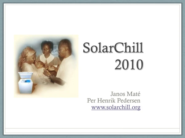 SolarChill 2010