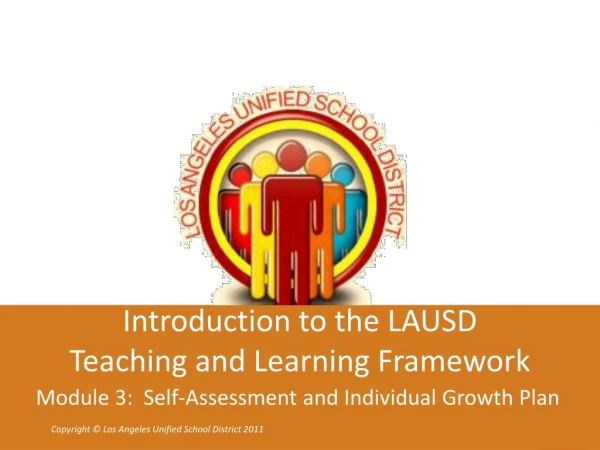 Introduction to the LAUSD  Teaching and Learning Framework