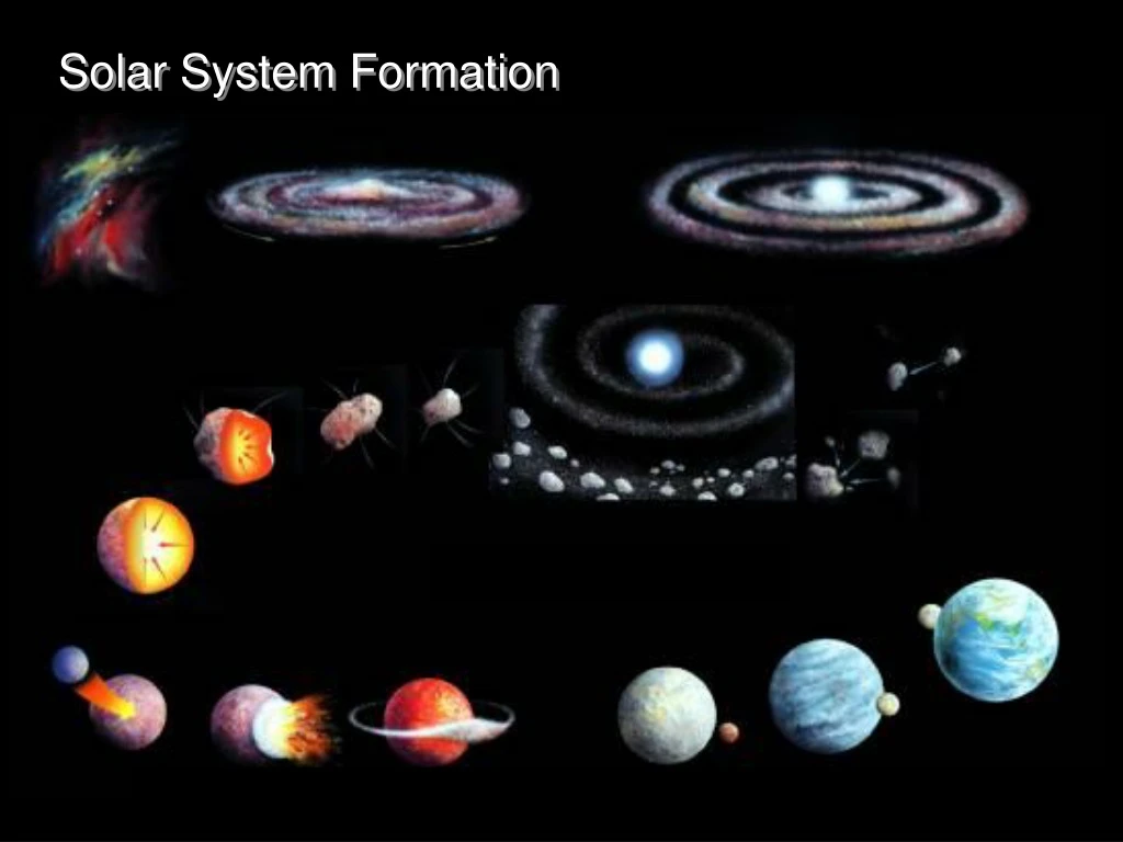 PPT Solar System Formation PowerPoint Presentation Free Download 