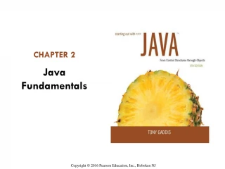 Java Program Structure and Syntax - slide 1