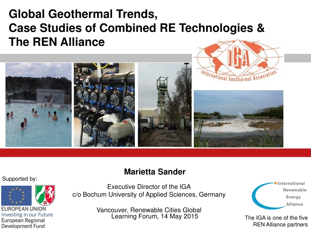 global geothermal trends case studies of combined