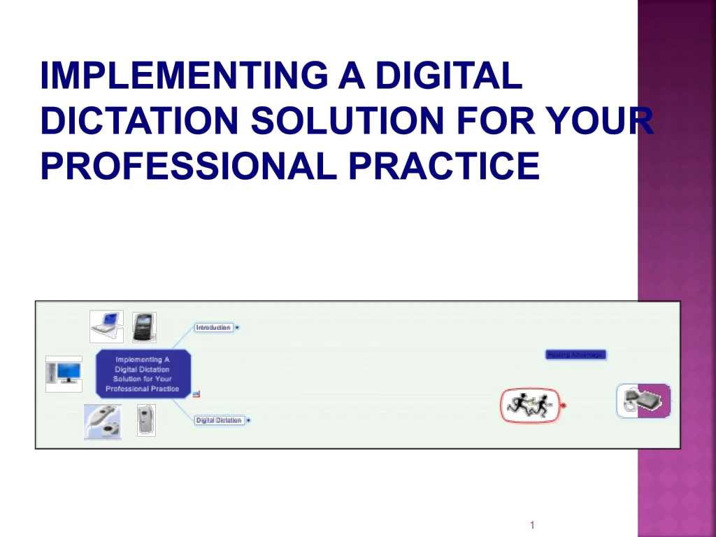 implementing a digital dictation solution for your professional practice
