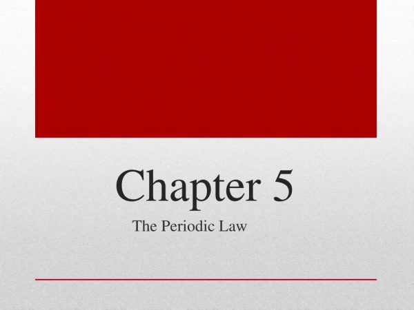 Chapter 5