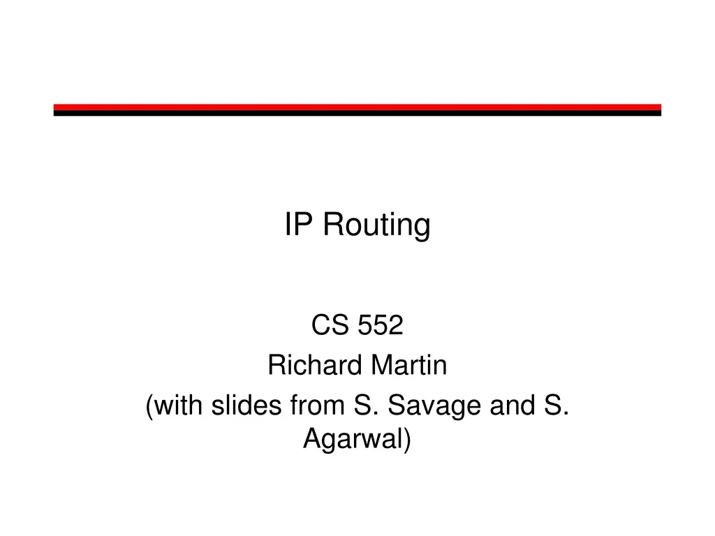 ip routing