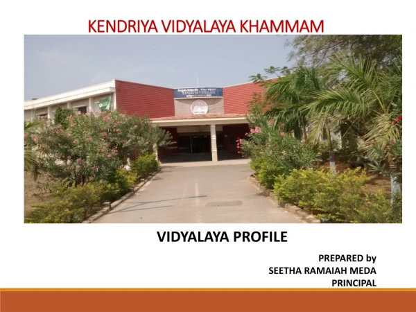 KENDRIYA VIDYALAYA KHAMMAM