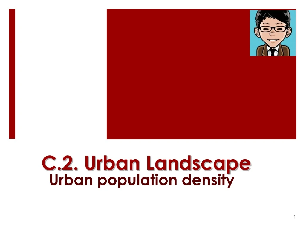 c 2 urban landscape