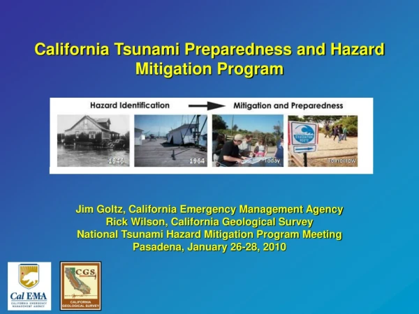 California Tsunami Preparedness and Hazard Mitigation Program