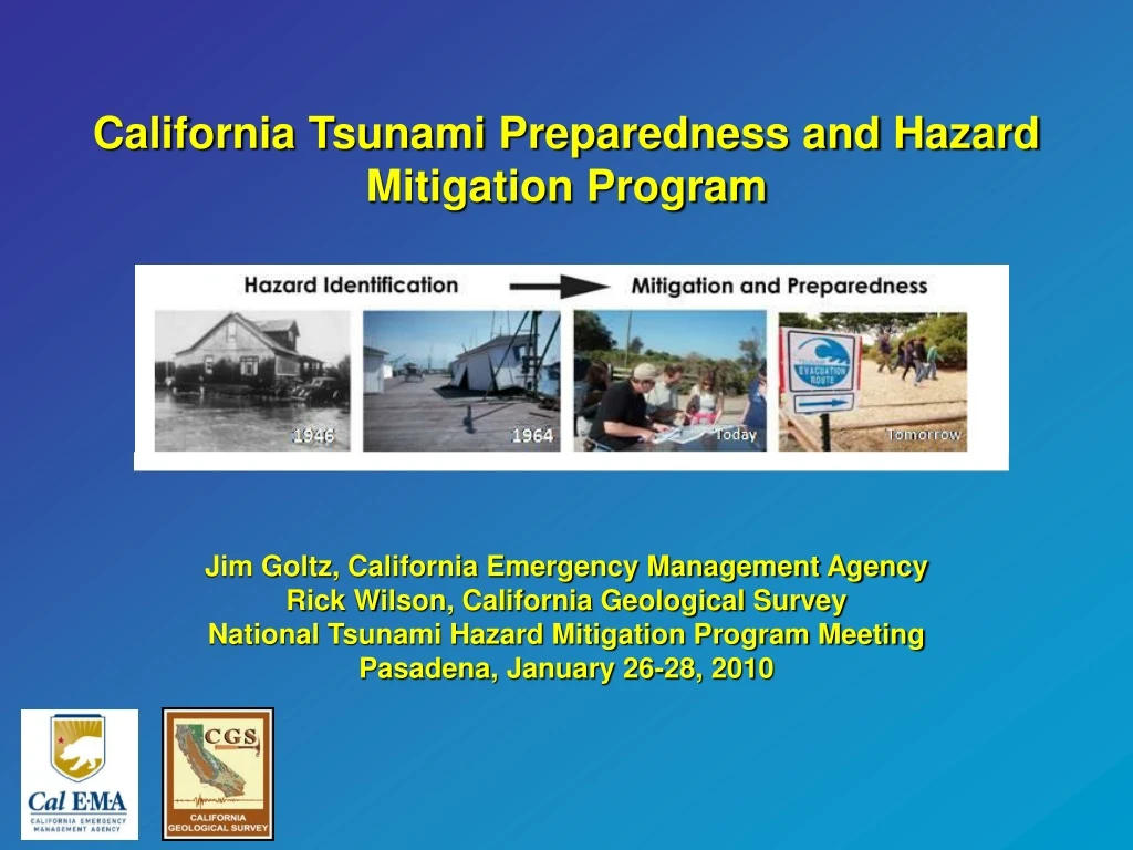 california tsunami preparedness and hazard