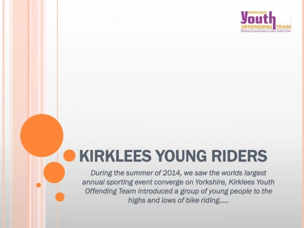 KIRKLEES YOUNG RIDERS