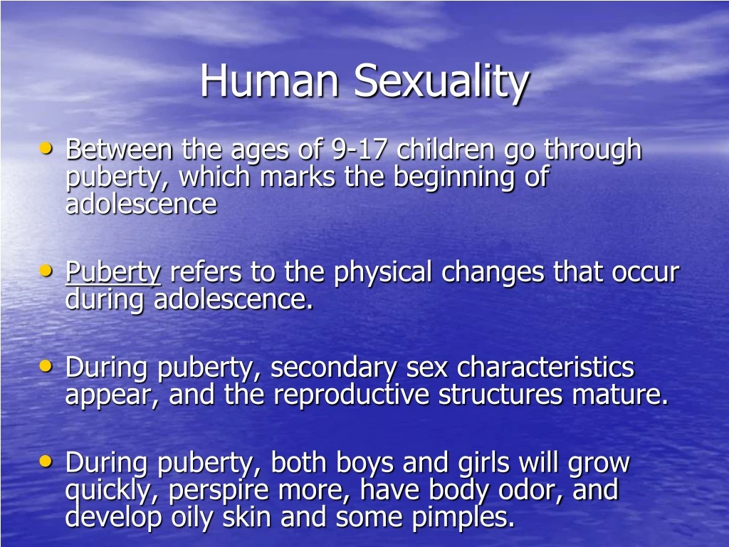 Ppt Human Sexuality Powerpoint Presentation Free Download Id9098004