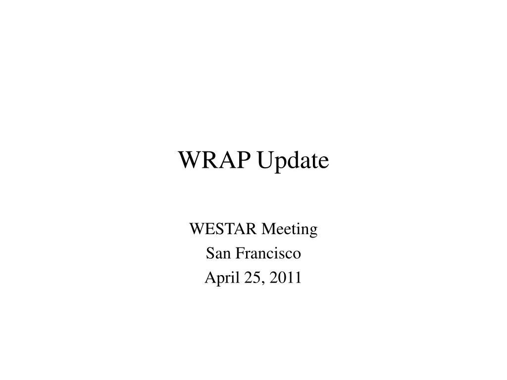 wrap update