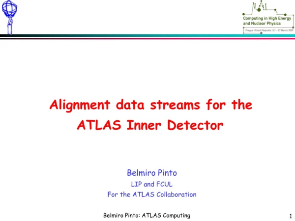 Alignment data streams for the ATLAS Inner Detector