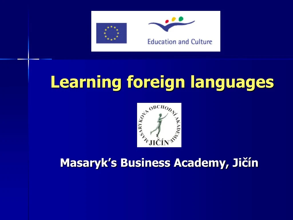 learning foreign languages