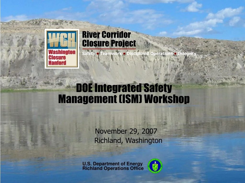 river corridor closure project