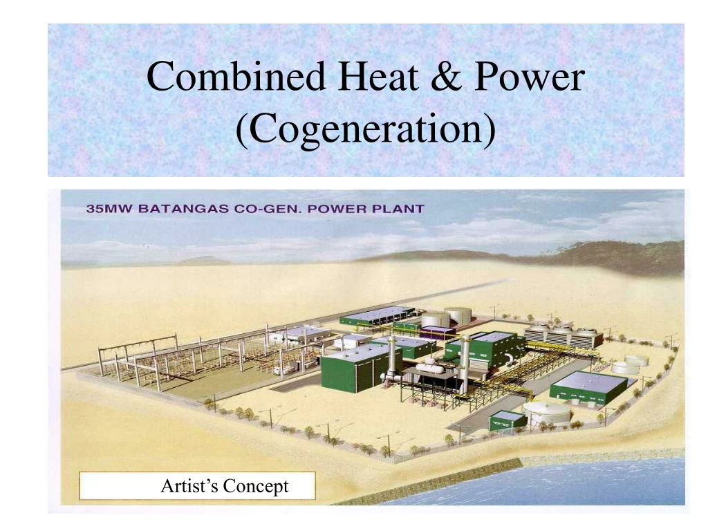 combined heat power cogeneration