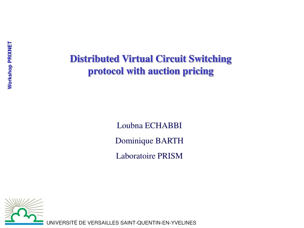 distributed virtual circuit switching protocol