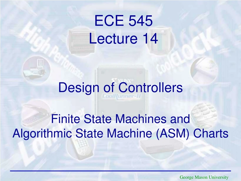 design of controllers finite state machines and algorithmic state machine asm charts