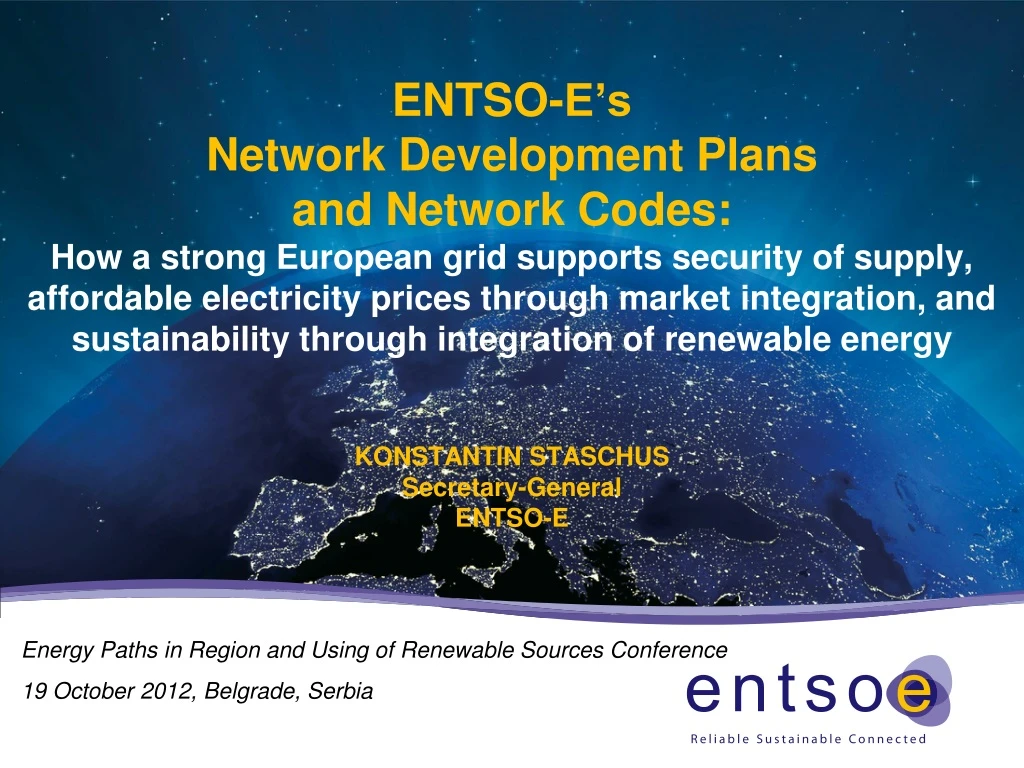 entso e s network development plans and network